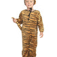 Child Toddler 2-4T - Brown/Black Economy Tiger Costume (Gloves And Shoes Not Included)