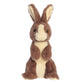Aurora Vibrant Spring Sitting Pretty Bunny Stuffed Animal - Decorative Charm - Endless Fun - Brown 14 Inches