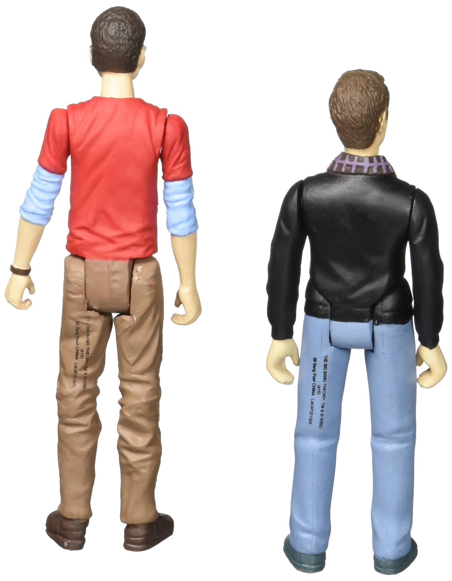 The Big Bang Theory Sheldon & Stuart Figures - 3.75 inches, Model BBP17160, Exclusive Collectible