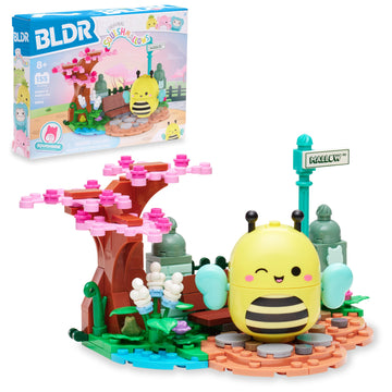 Bldr Squishmallows Sunny? Park Life Building Set - Sunny The Bee Buildable Figure - Squishmallows Fans 8+, 0043