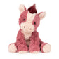 Gund Cozys Collection Horse Stuffed Animal, Spring Decor, Plush Toy For Ages 1 And Up, Pink/Red, 10