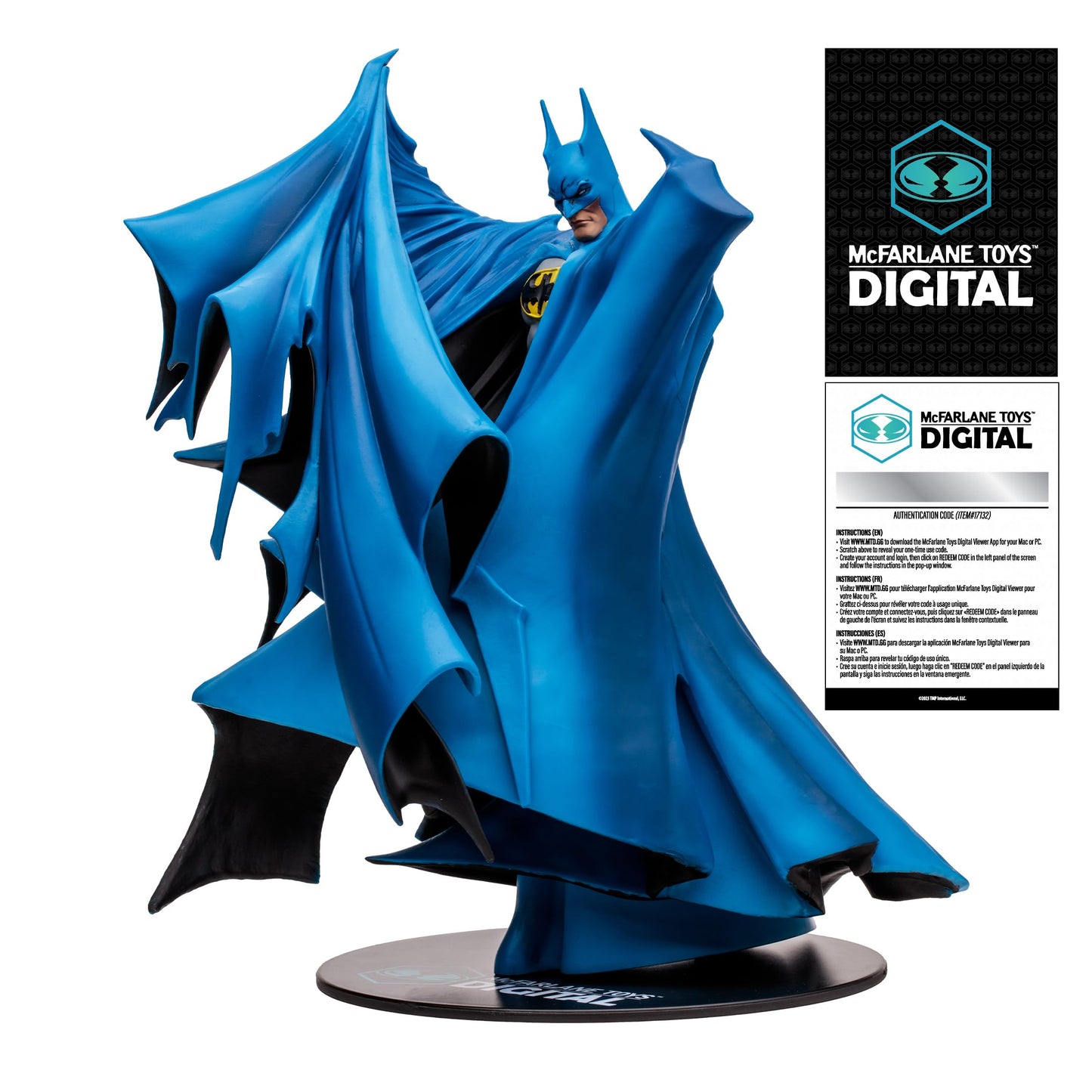 Mcfarlane Toys - Dc Direct Batman By Todd Mcfarlane 1:8 Scale Statue With Digital Collectible