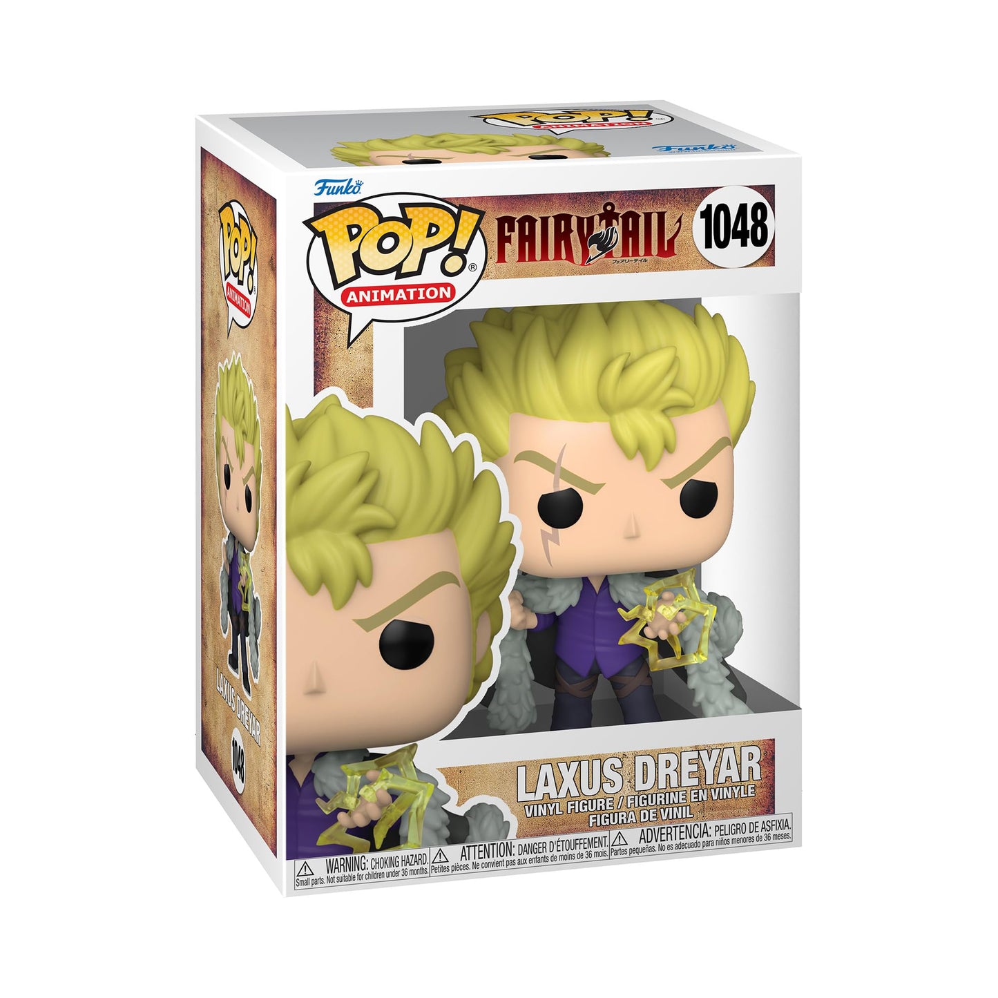 Funko Pop Animation: Fairy Tail - Laxus Dreyar,Multicolor