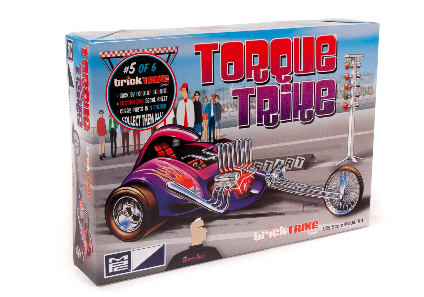 Mpc Torque Trike (Trick Trikes Series) 1:25 Scale Model Kit