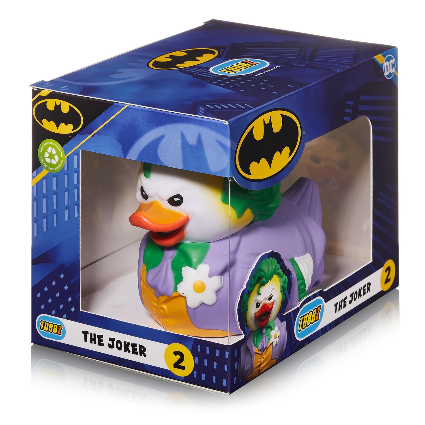 TUBBZ Boxed Edition: DC Comics - The Joker Cosplaying Rubber Duck Vinyl Figure
