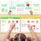 Toddler Preschool Learning Activities Handwriting Practice Book, 40 Pages Kindergarten Educational Workbooks, Autism Learning Re