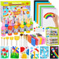 Bestymxy Magnetic Tiles, 3D Building Set, Clear Diamond Reflective, Stem Toys (60Pcs)