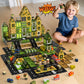GobiDex 100PCS Magnetic Tiles Building Blocks for Kids, STEM Magnetic Blocks Building Toys with Army Men, Upgraded Magnets Birth