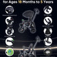RIDYEE 7-in-1 Toddler Tricycle for 18 Months to 5 Years, Tricycle for Toddlers with Rotatable Seat, Tricycle Stroller with All-T
