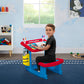 Delta Children Disney Mickey Mouse Draw and Play Desk - Small Blue, Plastic, Includes 10 Markers & Coloring Book, Model TT87461MM-1054