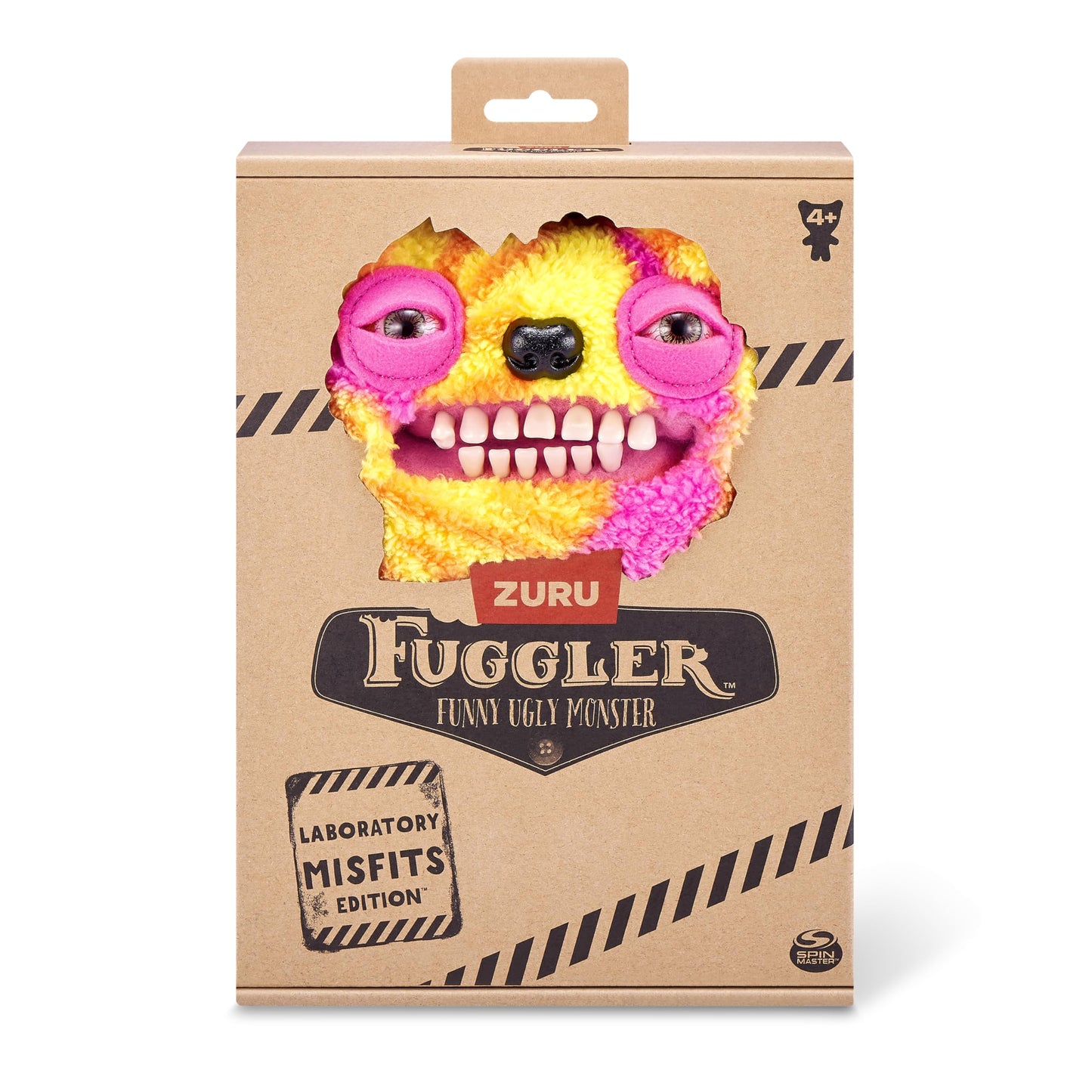 Fuggler Laboratory Misfits By Zuru Funny Ugly Monster, Plush, Collectible, Silly, Toy (Old Tooth)