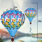 Giant Butterfly Hot Air Balloon Garden Wind Spinners Large Pinwheels Whirligigs Windmill Toys For Kids Yard Decor Lawn Decoratio