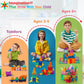Tigerdoe Magnetic Tiles Set, 100 PCS Educational 3D Building Toy, Large Size, Multi-Color, ABS Plastic for Kids' Learning and Play