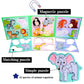 Magnetic Puzzles For Kids Ages 1-3, Travel Toddler Puzzles Ages 2-4 Year, Animal Activities Toy For Boys & Girls 3-5 Yo - Learni