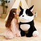 IKASA Giant French Bulldog Plush Toy - 25 Jumbo Soft Stuffed Animal, Cute & Fluffy, Perfect Gift for Kids and Dog Lovers