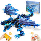 Sillbird Dragon Building Kit With Remote Control Stem Gifts For Kids Boys Ages 8-12, Technic Buildable Coding Toys For Birthday With 549 Pieces