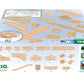 BRIO 36030 World Deluxe Track Pack - 70 Piece Wooden Train Set for Children 3 Years and Up | FSC-Certified Beech Wood | Compatib