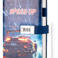 Cagie Diary With Lock For Teens Who Like Supercar Speed Up, Gifts For Teen Girls And Boys 12-18 Securely Guard Secrets Journal W