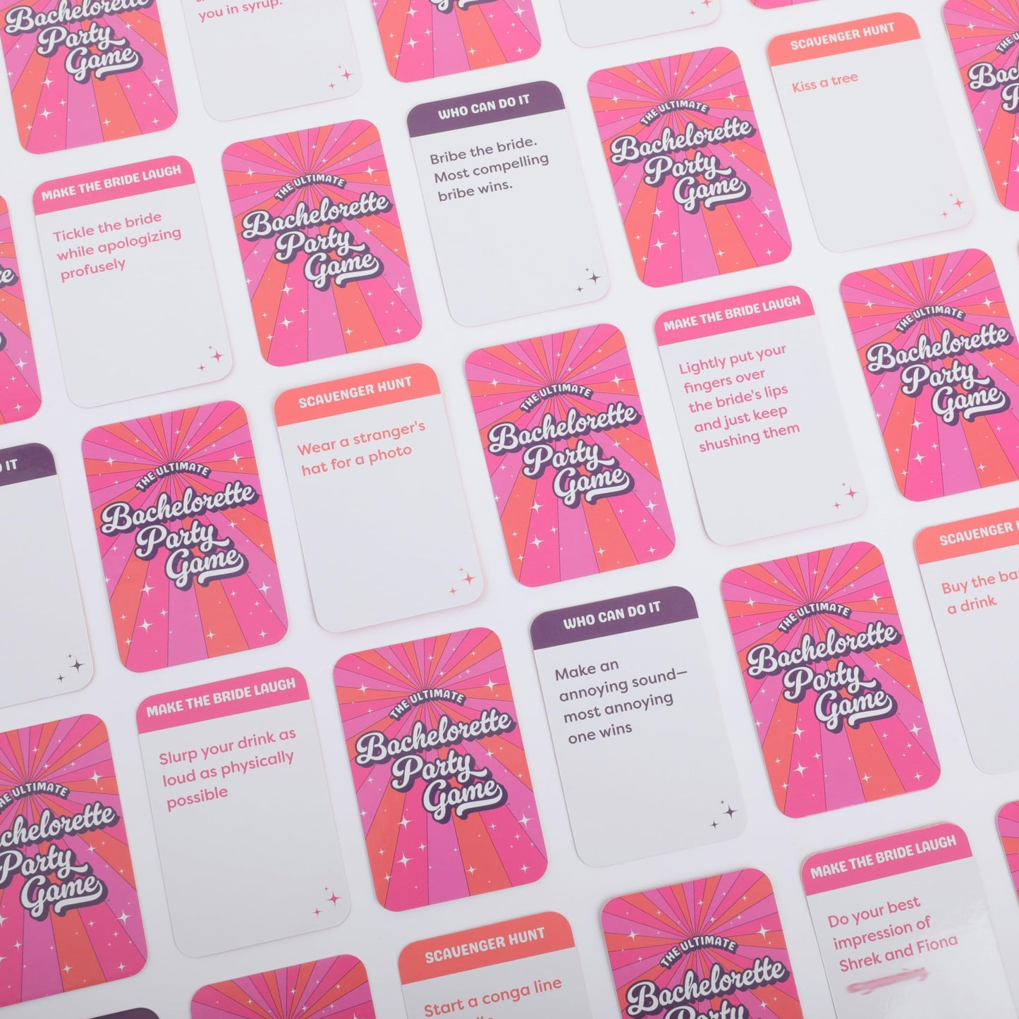 DSS Games Ultimate Bachelorette Party Card Game – 150 Prompt Cards, Fun for Girls Night Out & Bridal Shower, Ages 17+