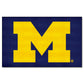 FANMATS 3410 Michigan Wolverines Ulti-Mat Rug - 5ft. x 8ft. | Sports Fan Area Rug, Home Decor Rug and Tailgating Mat