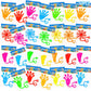 Alknot 50 Pack Sticky Hands Party Favors, 4 Types Goodie Bag Stuffers, Birthday Party Gift, Teacher Treasure Box Prizes, Classro