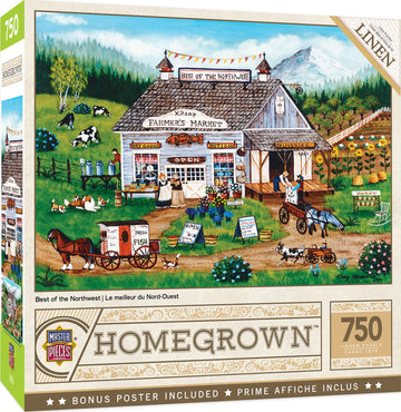 Masterpieces 750 Piece Jigsaw Puzzle For Adults And Family - Best Of The Northwest - 18'X24'