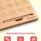 Wooden Alphabet Letters Practicing Board