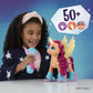 My Little Pony: A New Generation Movie Sing 'N Skate Sunny Starscout - 22.5 Cm Remote Control Toy, 50 Reactions, Lights And Music, Multicolor, F1786Ff2