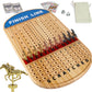 Horow Large Original Horse Racing Board Game Thicken Wood Horse Race Card And Dice Board Game Luxury Edition Set With 11 Metal H