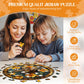 Wooden Puzzles for mature-themeds  Wooden Jigsaw Puzzles for mature-themeds Kids  Leisurely Bee Unique Shaped Wood Puzzles mature-themed  Creative Birthday Gifts for Friends Family Game (8.5 * 8.5in 100pcs)