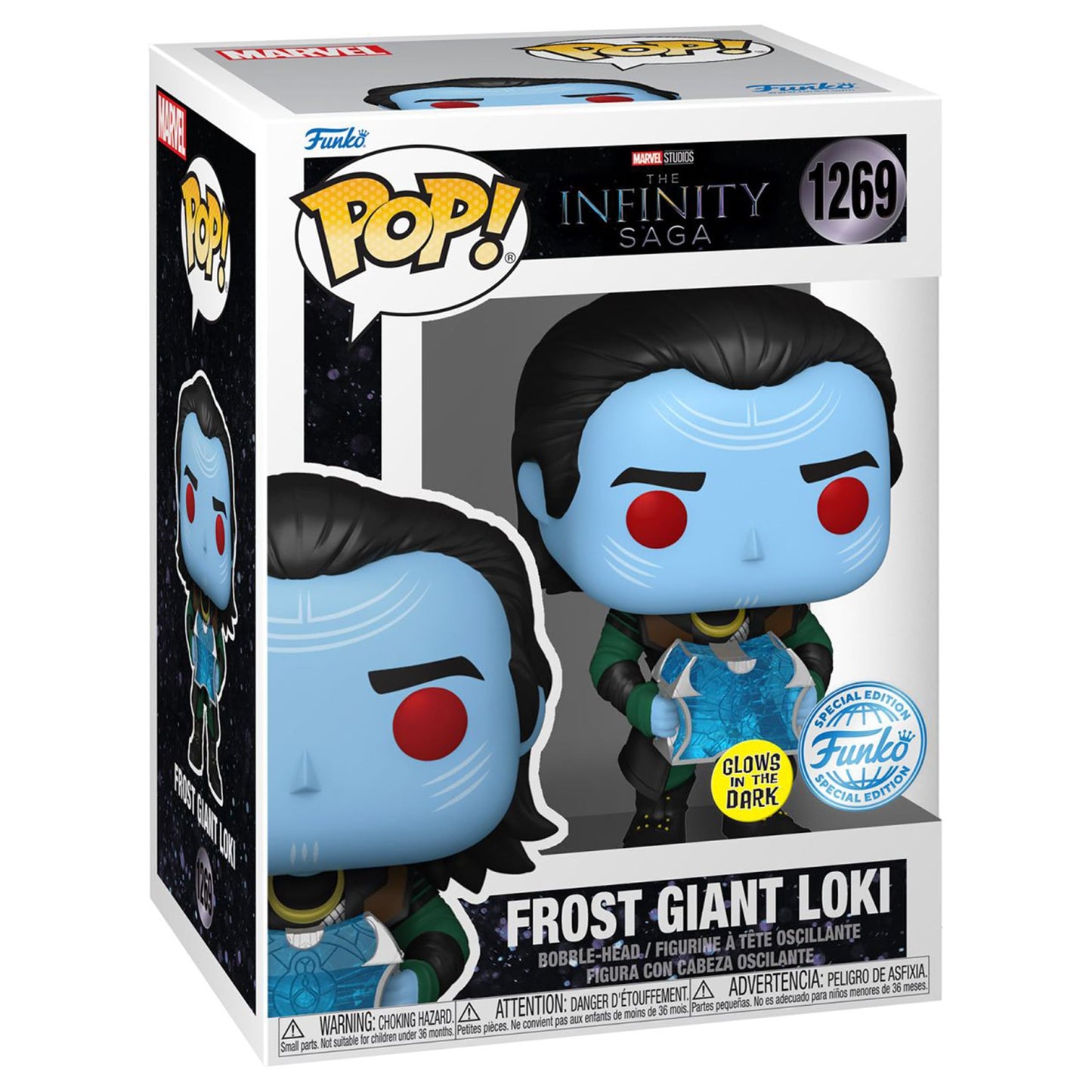 Funko Pop! Frost Giant Loki Glow-In-The-Dark Entertainment Earth Figure (#1269)