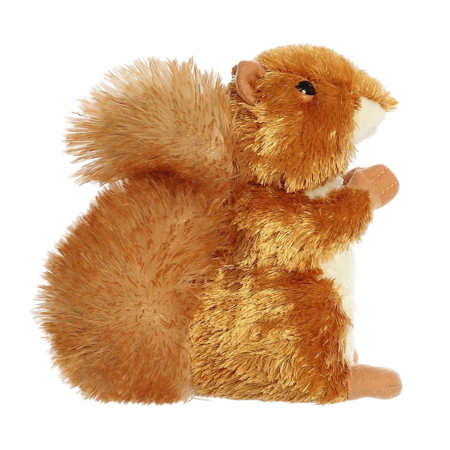 Aurora® Mini Flopsie™ Nutsie™ Stuffed Animal - 8" Red Polyester Plush, Model 30531