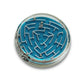 Lagoon Flipside Puzzles  Blue Triangle, Plastic, Modern, Flipside Puzzle, Puzzle, 5  12 years