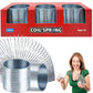 The Dreidel Company Silver Metal Coil Spring, Goody Bag Fillers, Party Favor For Kids, Variety Of 2.4' (60Mm) Individually Boxed (3-Pack)