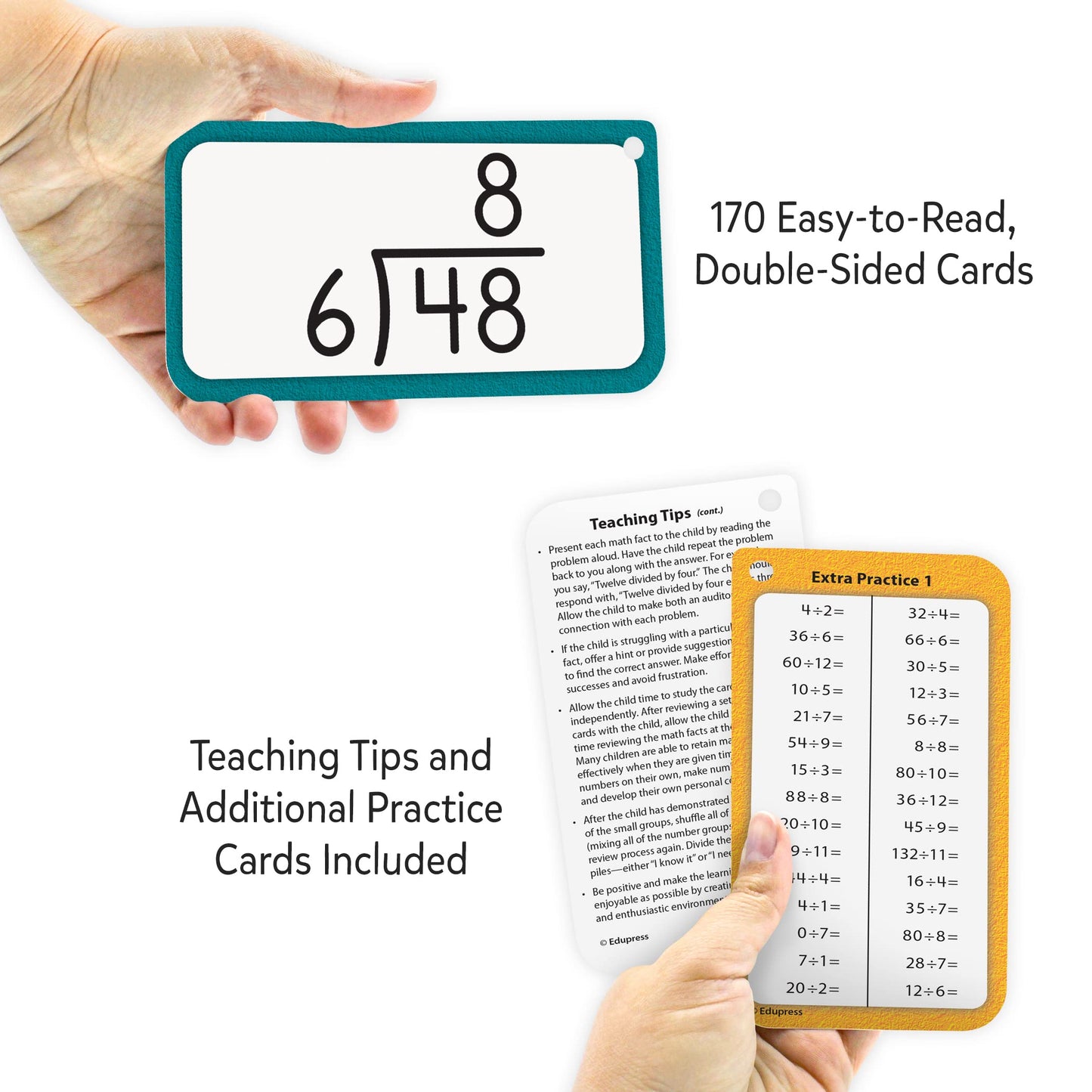 Division Flash Cards All Facts 0-12