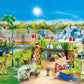 Playmobil Large City Zoo Playset, Multicoloured, Plastic, 58.5 x 12.5 x 38.5 cm, Model 70341