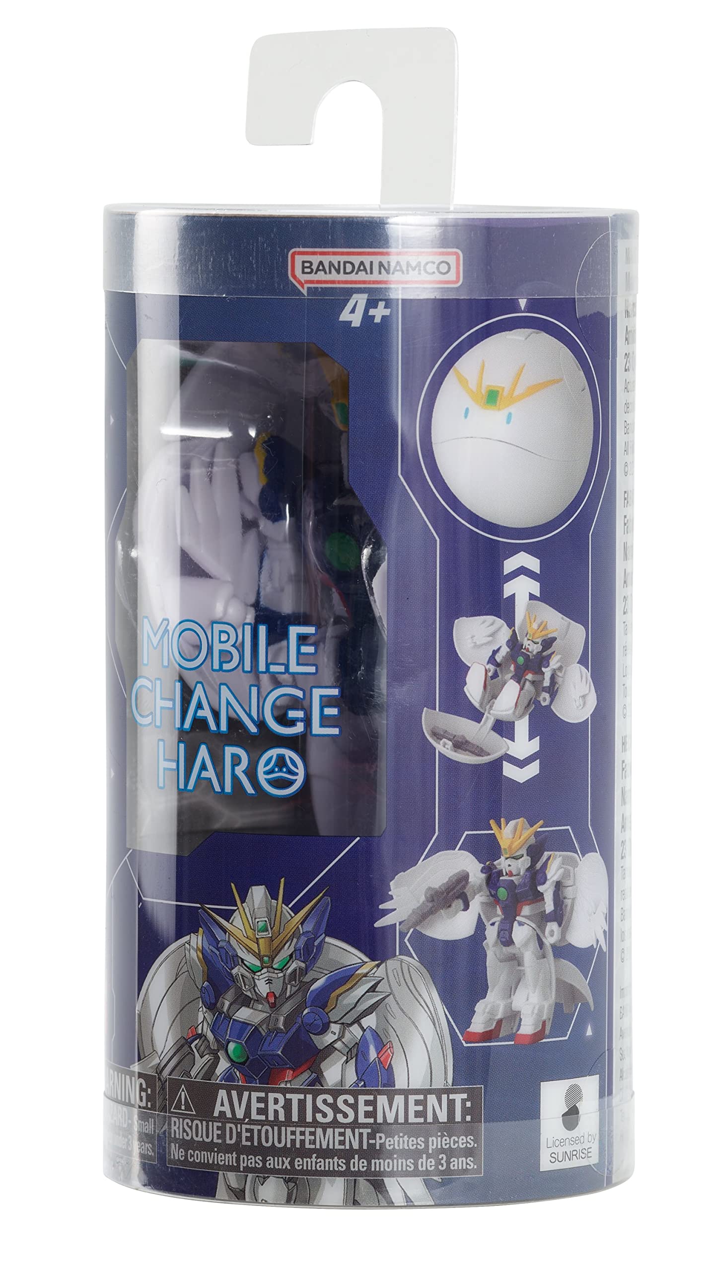 Bandai - Gundam - Mobile Change Haro - Wing Gundam Zero (Ew) 3.5 Action Figure (Box Of 6)