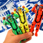 JA-RU Parachute Toys for Kids (6 Pack) Red  Yellow  or Green Flying Parachute Men Action Figures | Outdoor Recess Toys | Party Favors for Boys  Prizes  & Goodie Bag Stuffers. 2306-6s