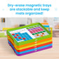 Hand2Mind Advancing Phonics Word Work Small Group Set, Magnetic Letter Tiles, Magnetic Letter Trays, Kindergarten Phonics Manipulatives, Phonemic Awareness, Science Of Reading Classroom Materials