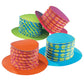 Fun Express Accordion Party Hats - Set of 12 - mad hatter tea party decorations