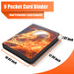 Kitoyz Trading Card Binder,900 Pockets Baseball Card Binder Holder For Cards Storage,Double Sided Pocket Pu Card Collection Bind