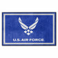 FANMATS U.S. Air Force 4ft. x 6ft. Plush Area Rug