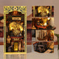Minicity Book Nook Kit, Diy Dollhouse Booknook, Book Nook Miniature Kit For Bookshelf Insert Decor Crafts For Adults Teen Hallow