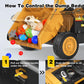 Anpabo 24V Ride On Dump Truck, 2X75W Powerful Motors, Up To 4.4Mph, Eva Tires, Ride On Car W/Electric Dump Bed And Extra Shovel,