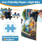 mjyphdm 500 Piece Jigsaw Puzzle for Adults & Kids - Bear & Eagle Design, Recycled Cardboard, Family Activity, 20.5 x 15 in