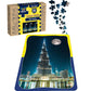 Webby Burj Khalifa Wooden Jigsaw Puzzle, 108 Pieces, Multicolor