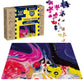 Webby Abstract Colourful Blending Wooden Jigsaw Puzzle, 252 Pieces