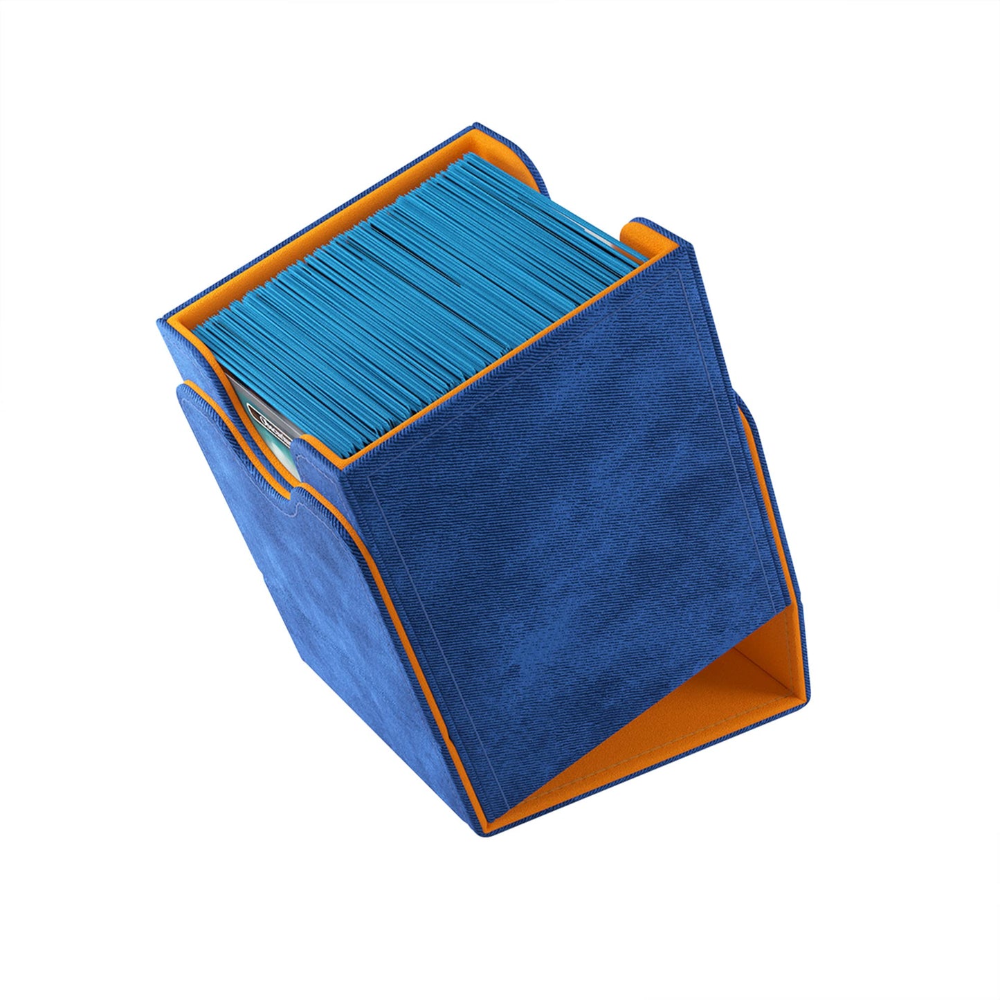 GameGenic Card Deck Box - Deck Box: Squire XL Blue/Orange 100CT - Durable and Sturdy TCG  OCG Card Storage - Compatible with Pokemon Yugioh Commander and MTG Magic: The Gathering Cards