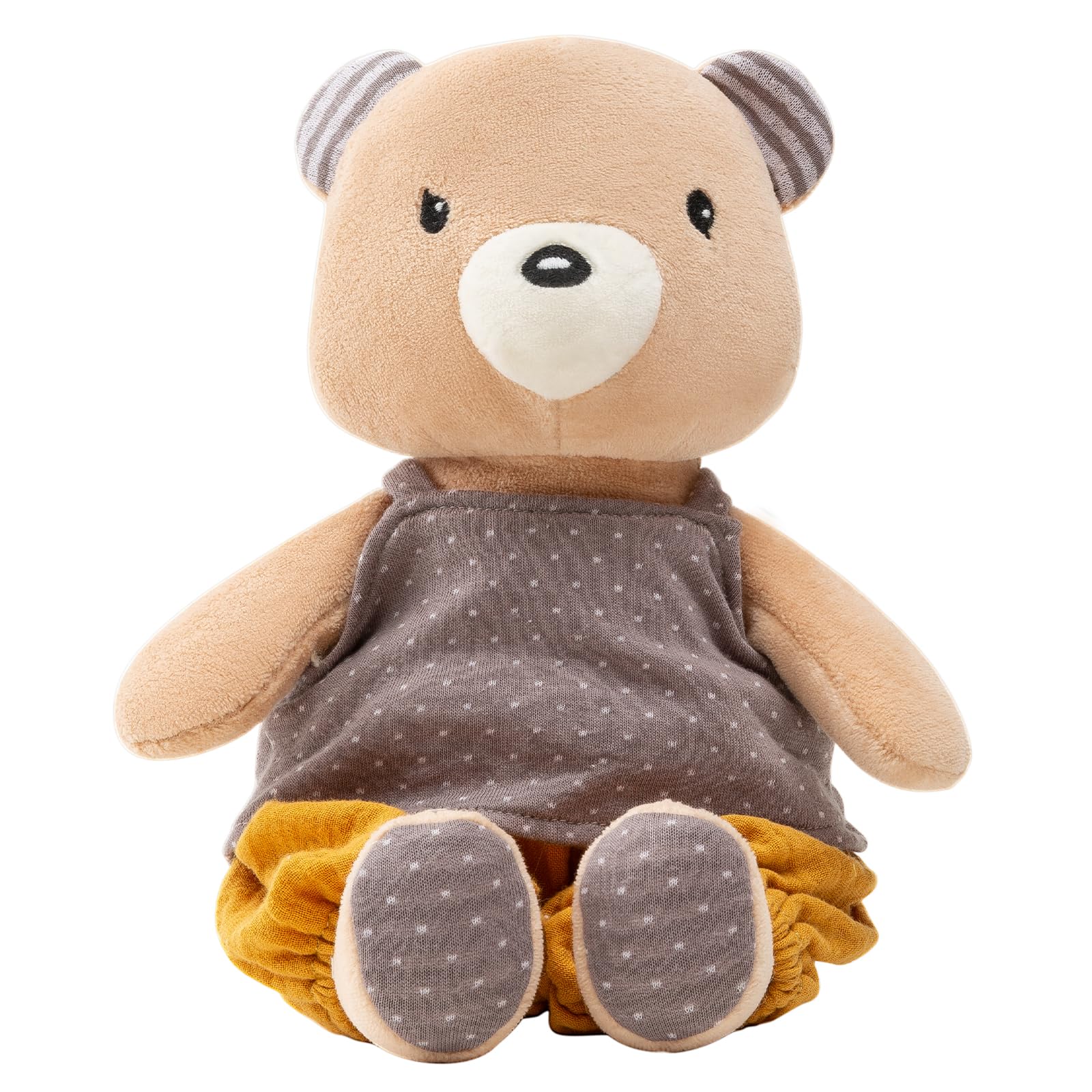 Cuddle Corner Bunny Stuffed Animal Organic Cotton Baby Plush Toys, 7'' Easter Plush Bunny Soft Cuddly Toy For Babies And Toddler