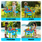 Cozybomb Water Table For Toddlers 3-5 | Outdoor Toys Water Play Table, Magnetic Fishing Toy Game, Summer Splash Pond Showers San
